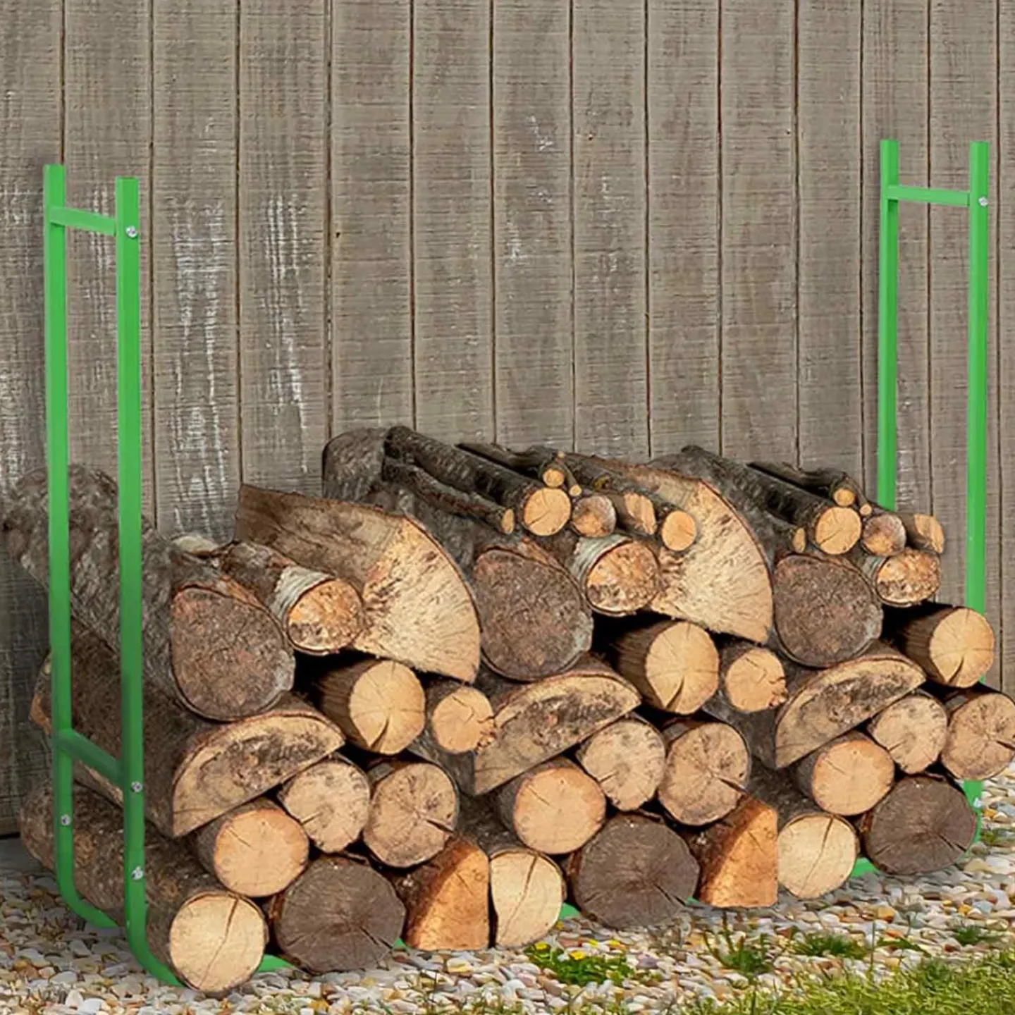 Range bûches extérieur*IDMarket New