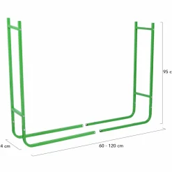 Range bûches extérieur*IDMarket New