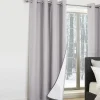 Rideaux occultants thermiques gris clair*IDMarket Sale