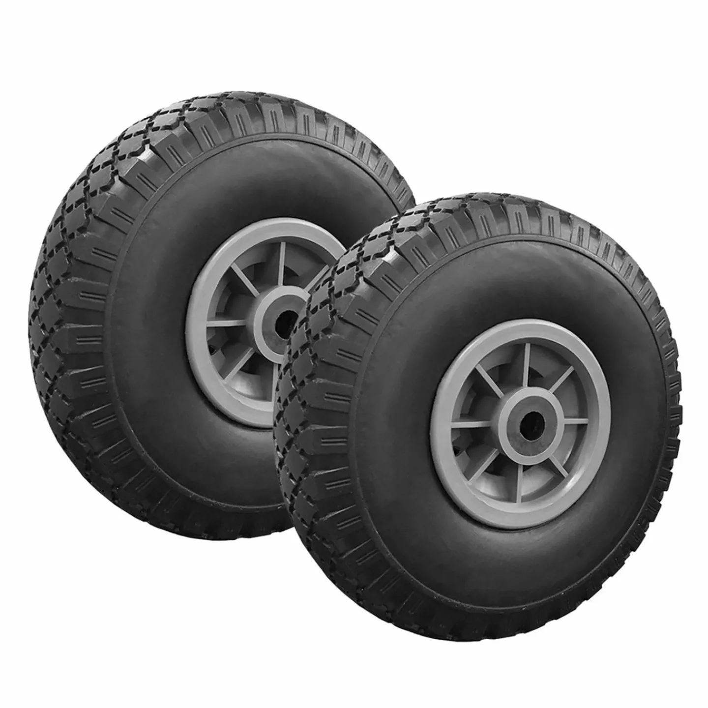 Roues increvables 250 mm pour brouette, diable, chariot*IDMarket Hot