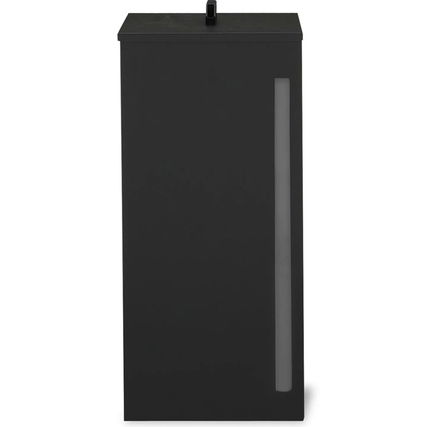 Réservoir à granulés - rangement à pellets 55 kg noir 36 x 36 x 87 cm*IDMarket Discount