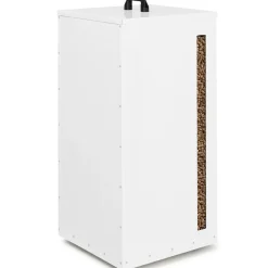 Réservoir à granulés - rangement à pellets 45 kg blanc 36 x 36 x 76 cm*IDMarket Sale