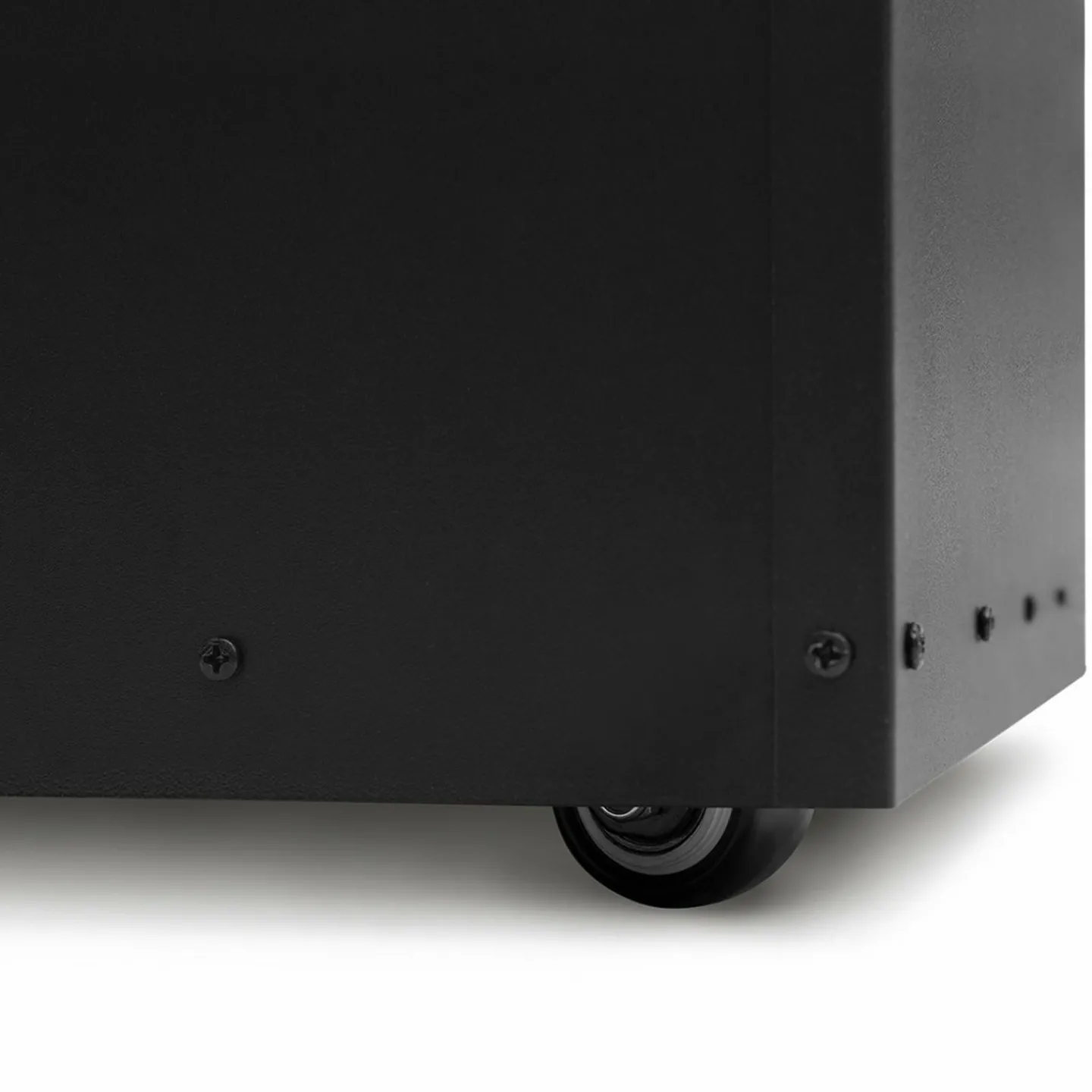 Réservoir à granulés - rangement à pellets 45 kg noir motif floral 36 x 36 x 76 cm*IDMarket Outlet