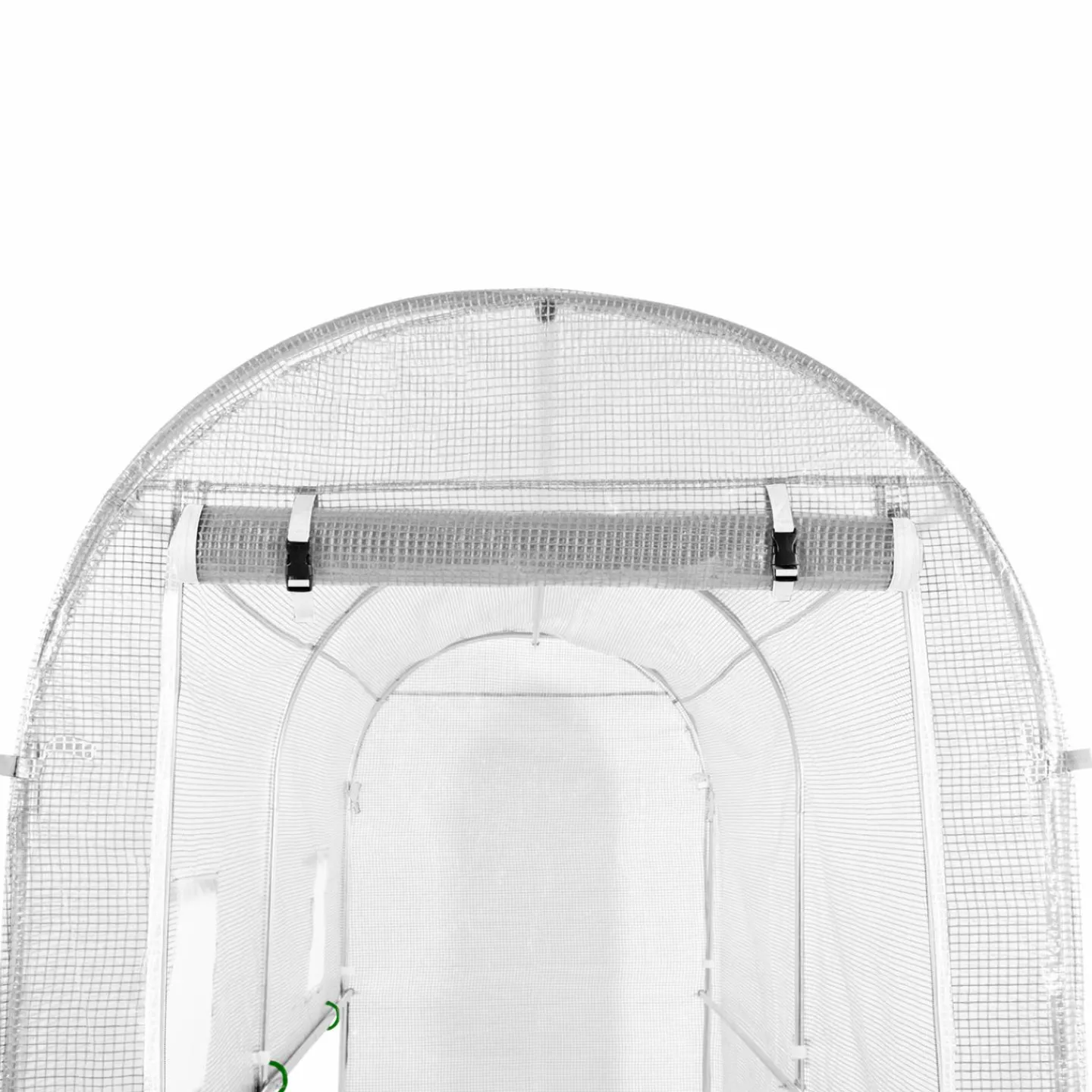 Serre à tomates 3 m² 3 x 1 x 2 m blanche*IDMarket