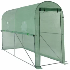 Serre à tomates 3 m² 3x1x2m*IDMarket New