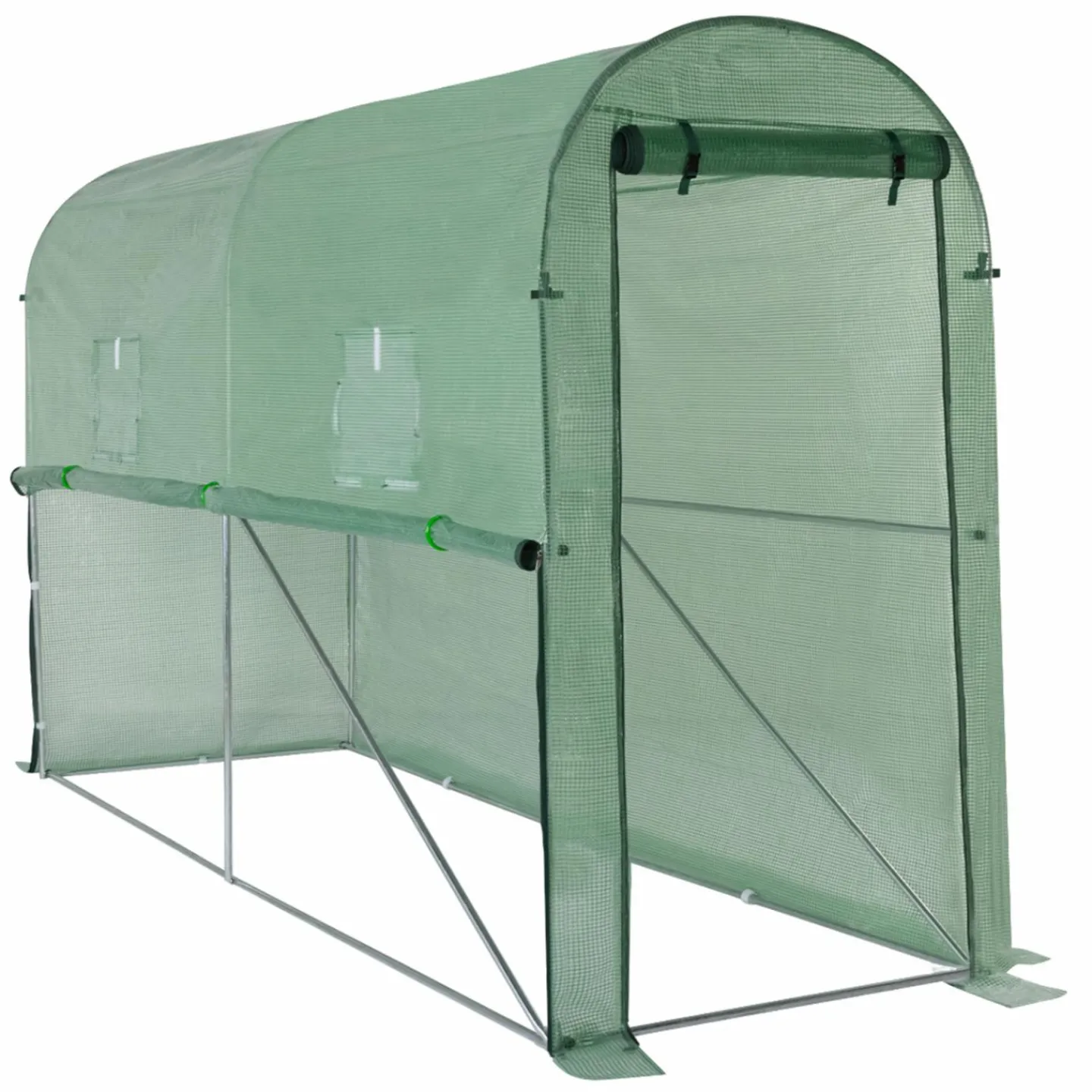 Serre à tomates 3 m² 3x1x2m*IDMarket New