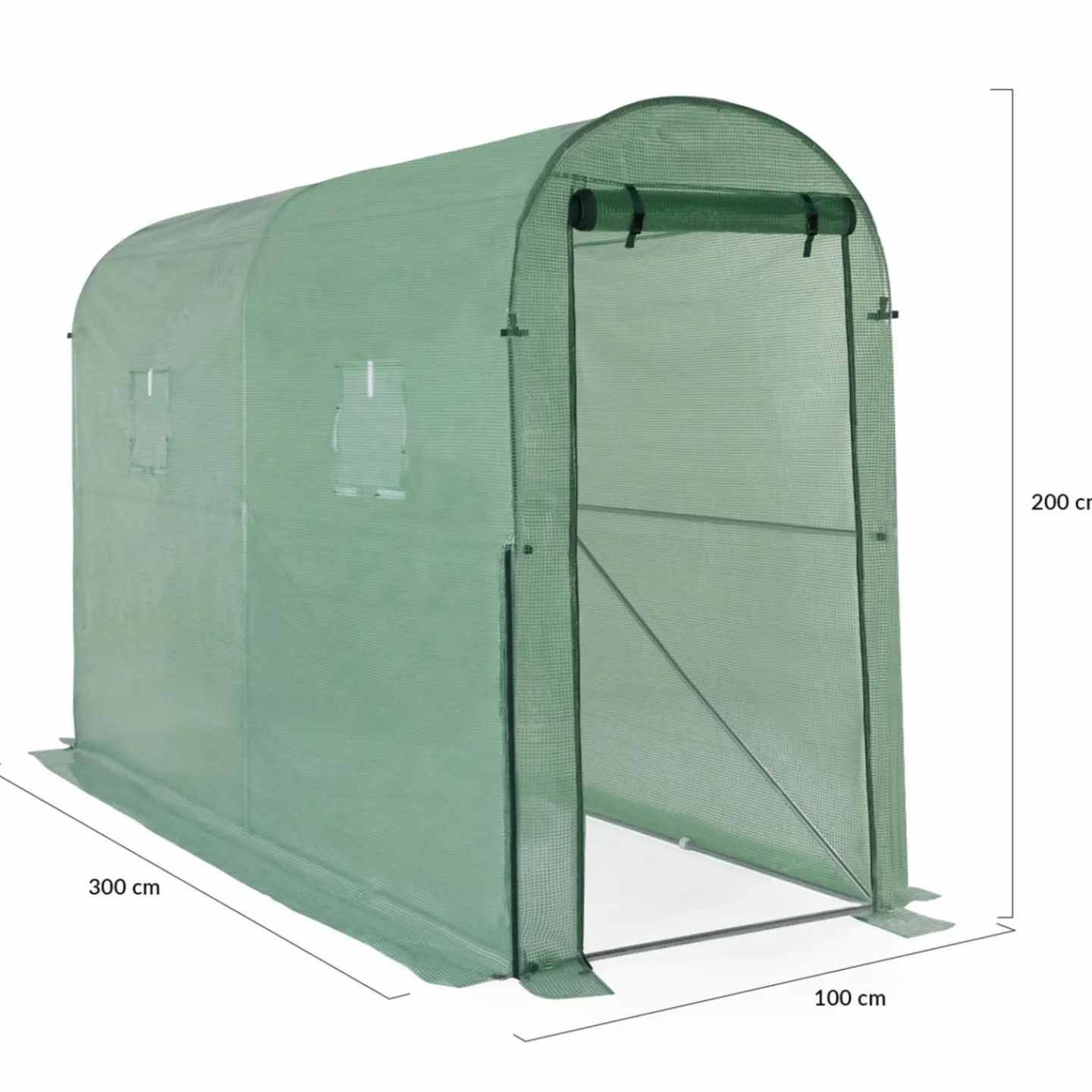 Serre à tomates 3 m² 3x1x2m*IDMarket New