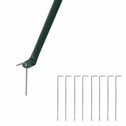 Serre à tomates tunnel 4 m*IDMarket New