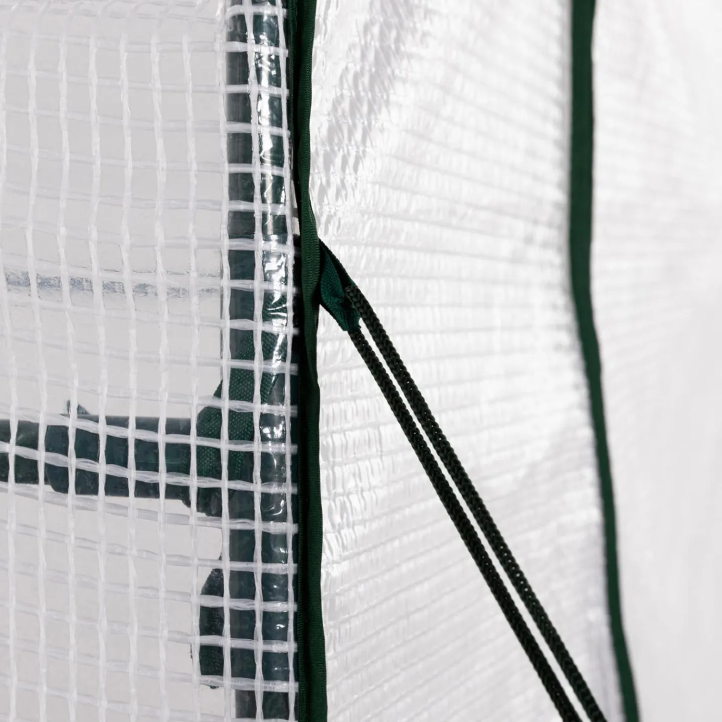 Serre d'hivernage forme de maison pour balcon et terrasse*IDMarket Outlet