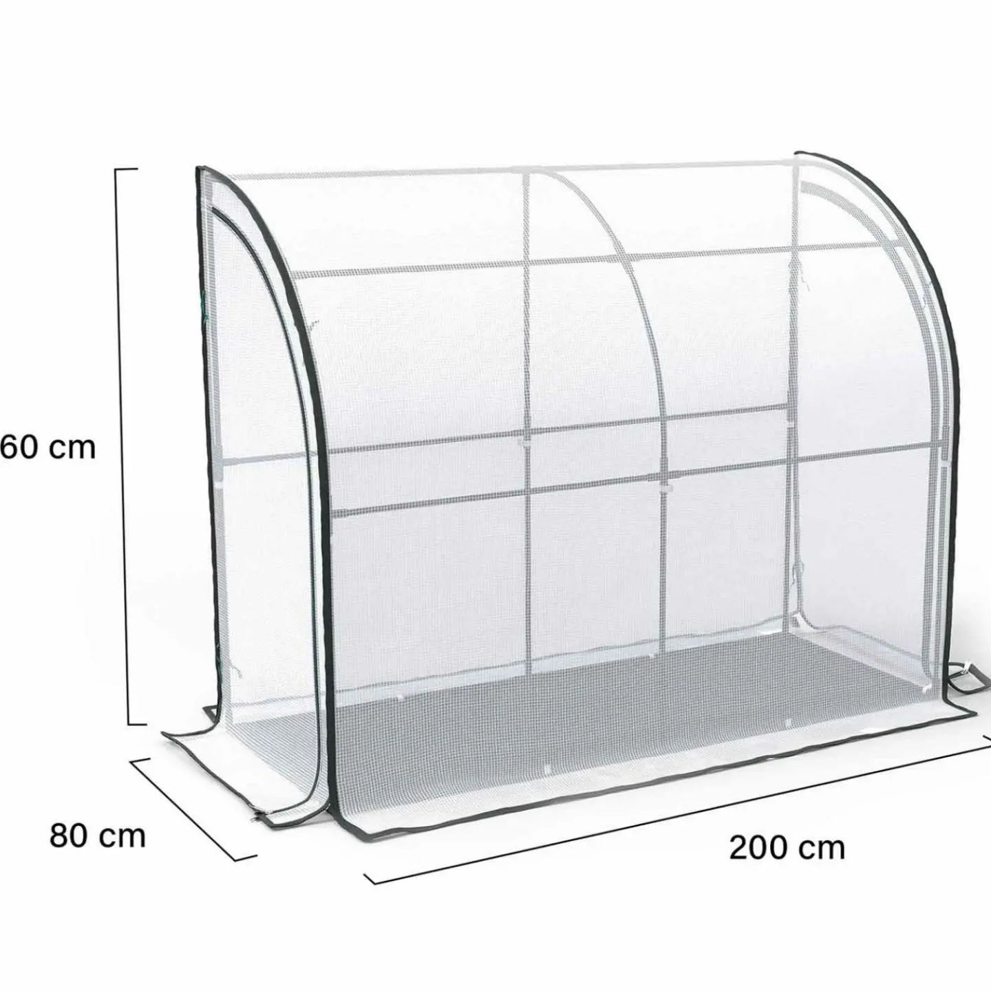 Serre murale d’hivernage 80x200 cm*IDMarket Hot
