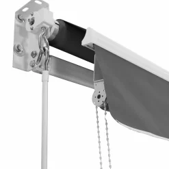 Store banne gris anthracite 4x3 m*IDMarket Clearance