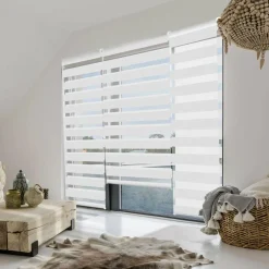 Store jour nuit blanc 60 x 230 cm*IDMarket Outlet