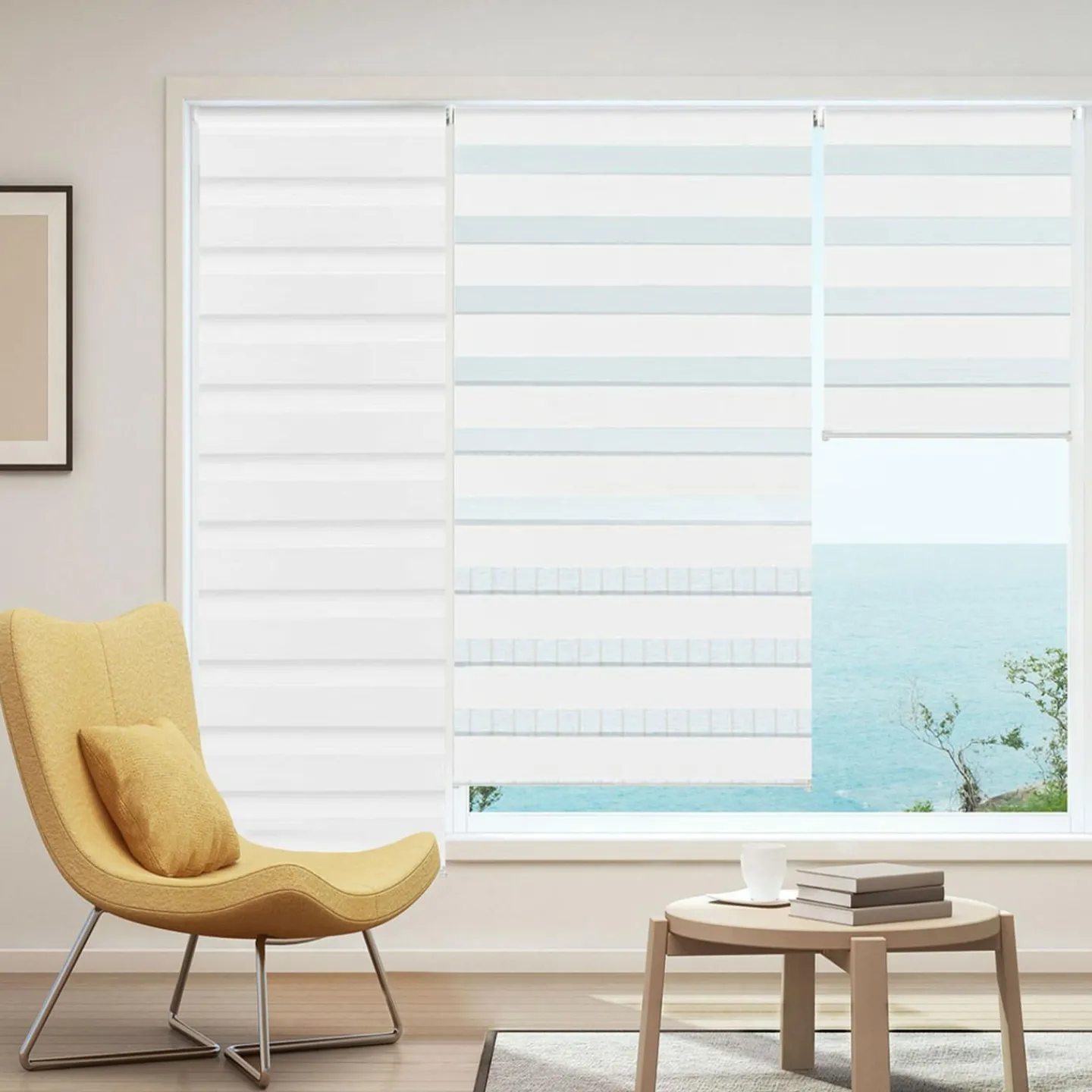 Store jour nuit blanc 60 x 230 cm*IDMarket Outlet