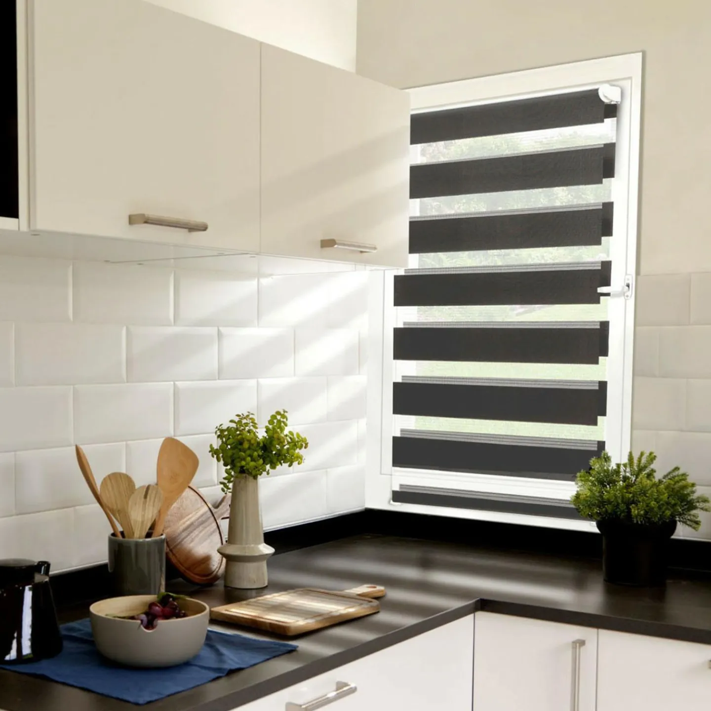 Store jour nuit gris 50 x 150 cm*IDMarket Online