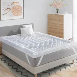 Surmatelas 140x190 cm 7 zones de confort moelleux*IDMarket Online