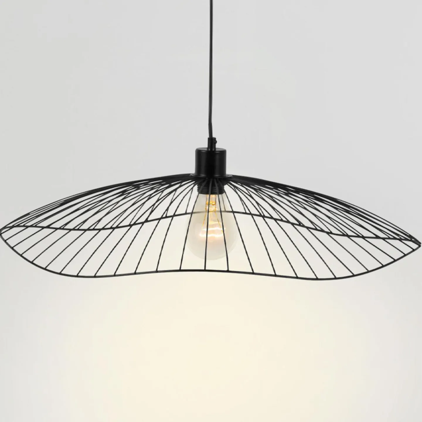 Suspension luminaire filaire noire*IDMarket New