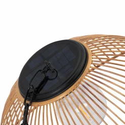 Suspension solaire extérieur métal et effet rotin*IDMarket Discount