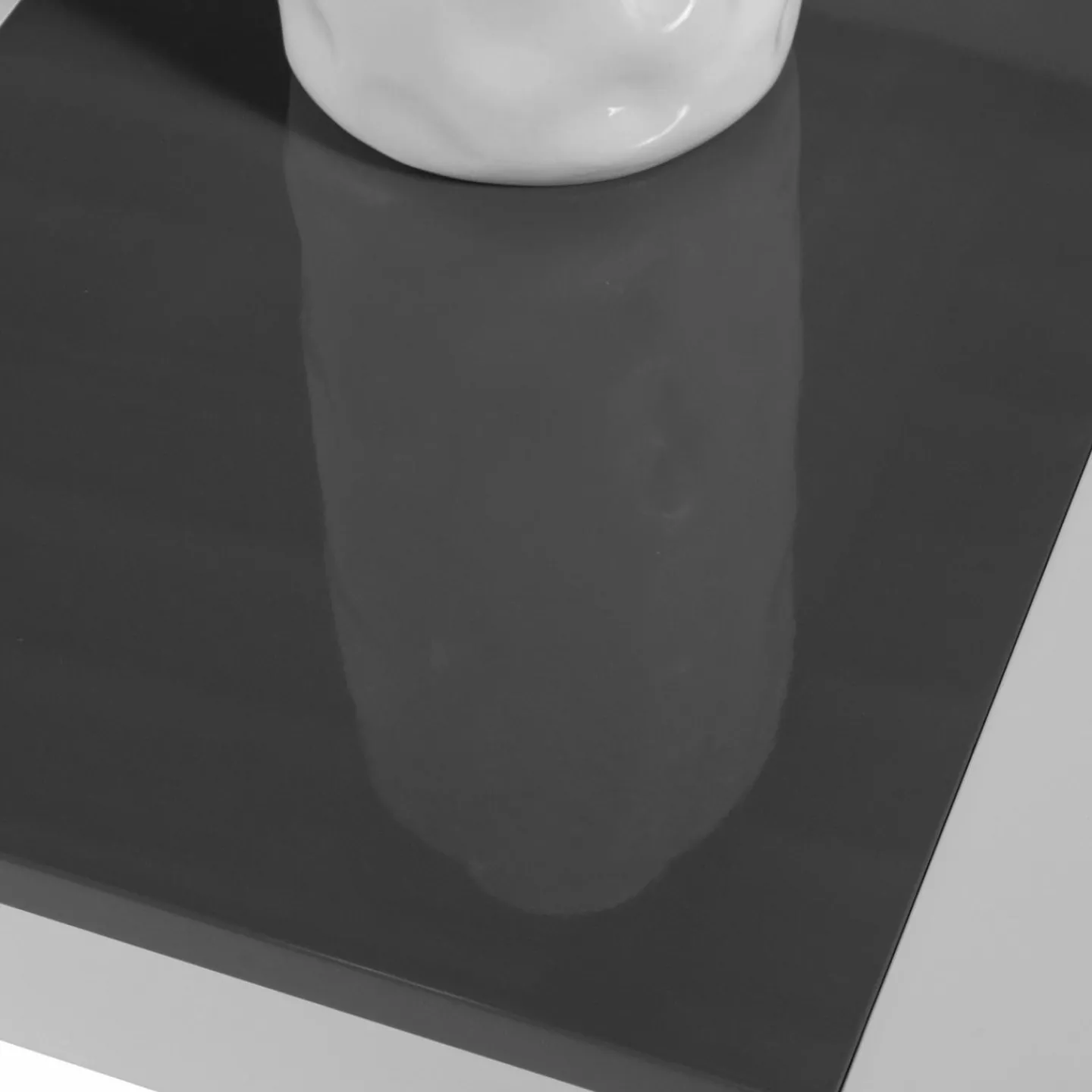 Table à manger 6 personnes blanche et grise*IDMarket