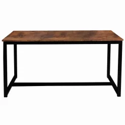 Table à manger 6 personnes style industriel 150 cm*IDMarket Best