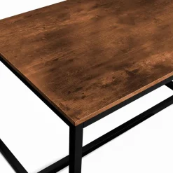 Table à manger 6 personnes style industriel 150 cm*IDMarket Best