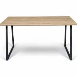 Table à manger bois et métal style industriel*IDMarket Sale