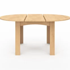 Table à manger bois extensible ronde pour 4-8 personnes*IDMarket Online