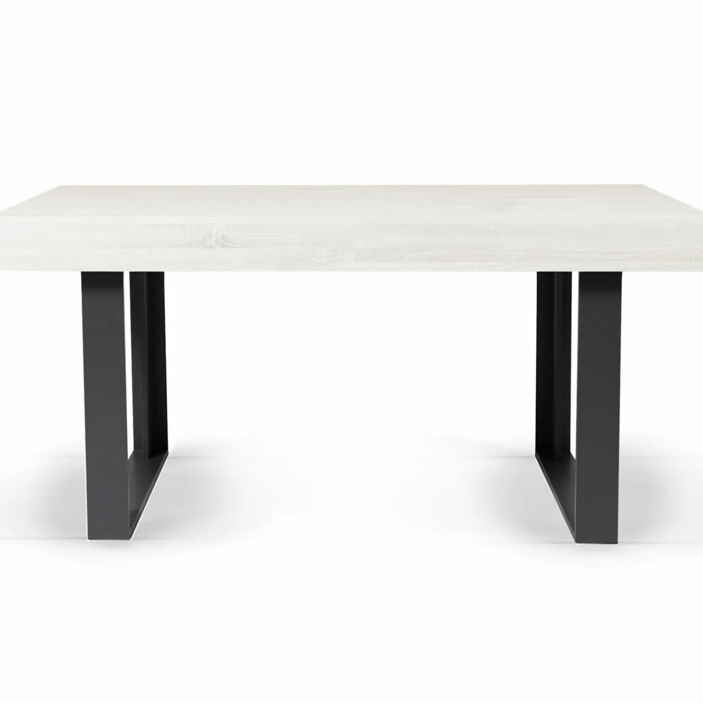 Table à manger bois gris 160 cm*IDMarket Clearance