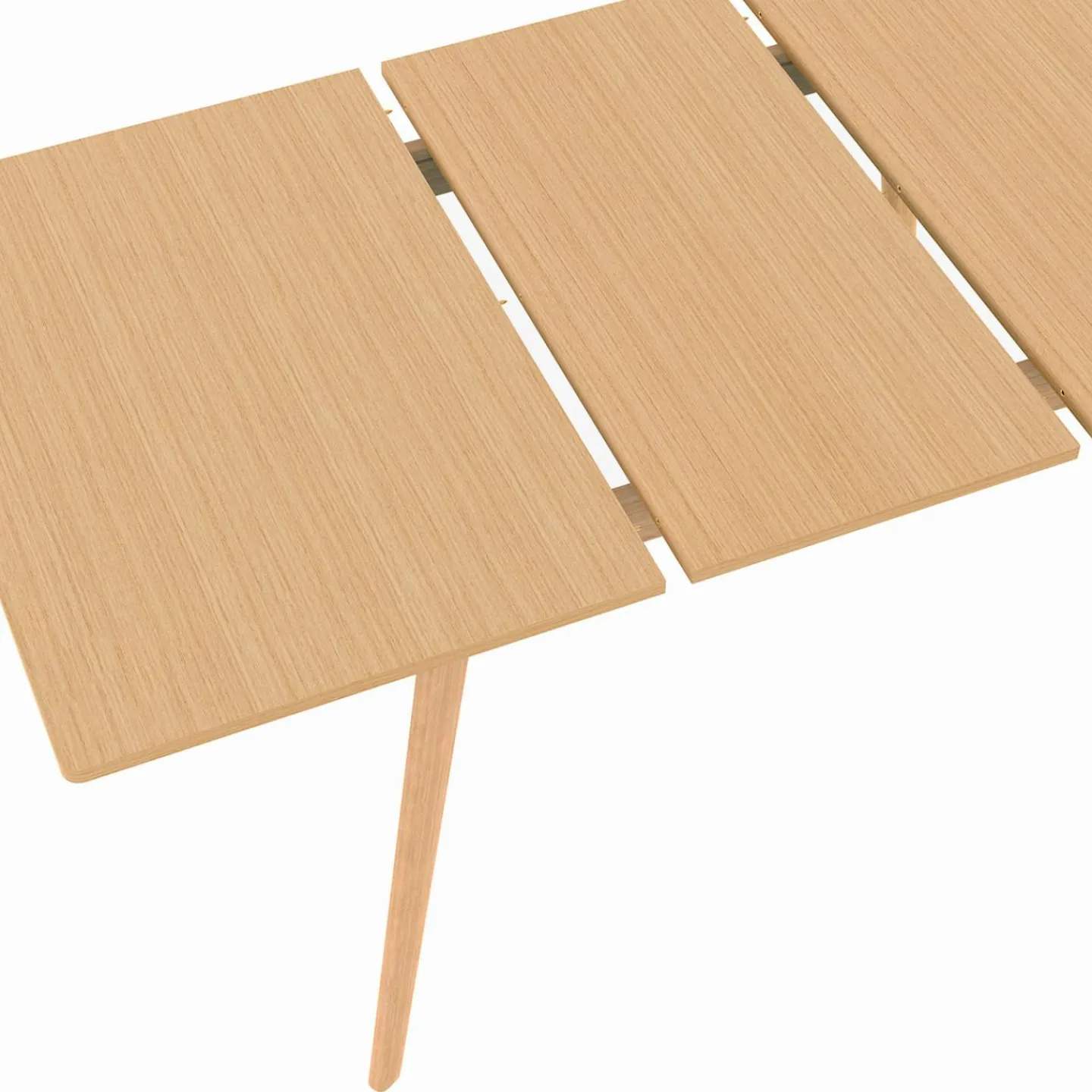 Table à manger extensible 4-8 places 110-150 cm effet bois*IDMarket