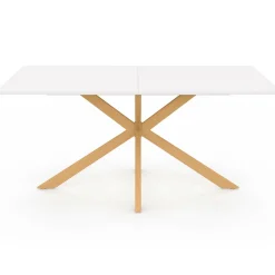 Table à manger rectangulaire 8 personnes pied araignée*IDMarket Best