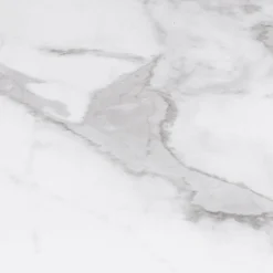 Table à manger ronde extensible de 110-150 cm pour 4 à 6 personnes à l’effet marbre*IDMarket Best