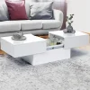 Table basse blanc brillant*IDMarket Online