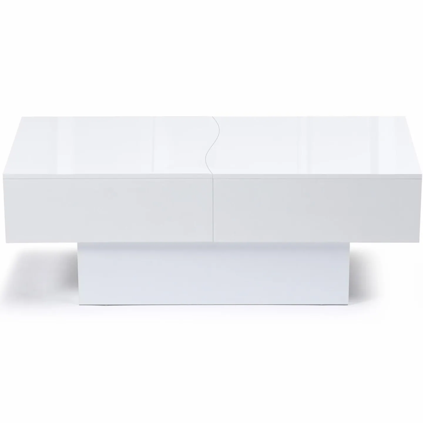 Table basse blanc brillant*IDMarket Online