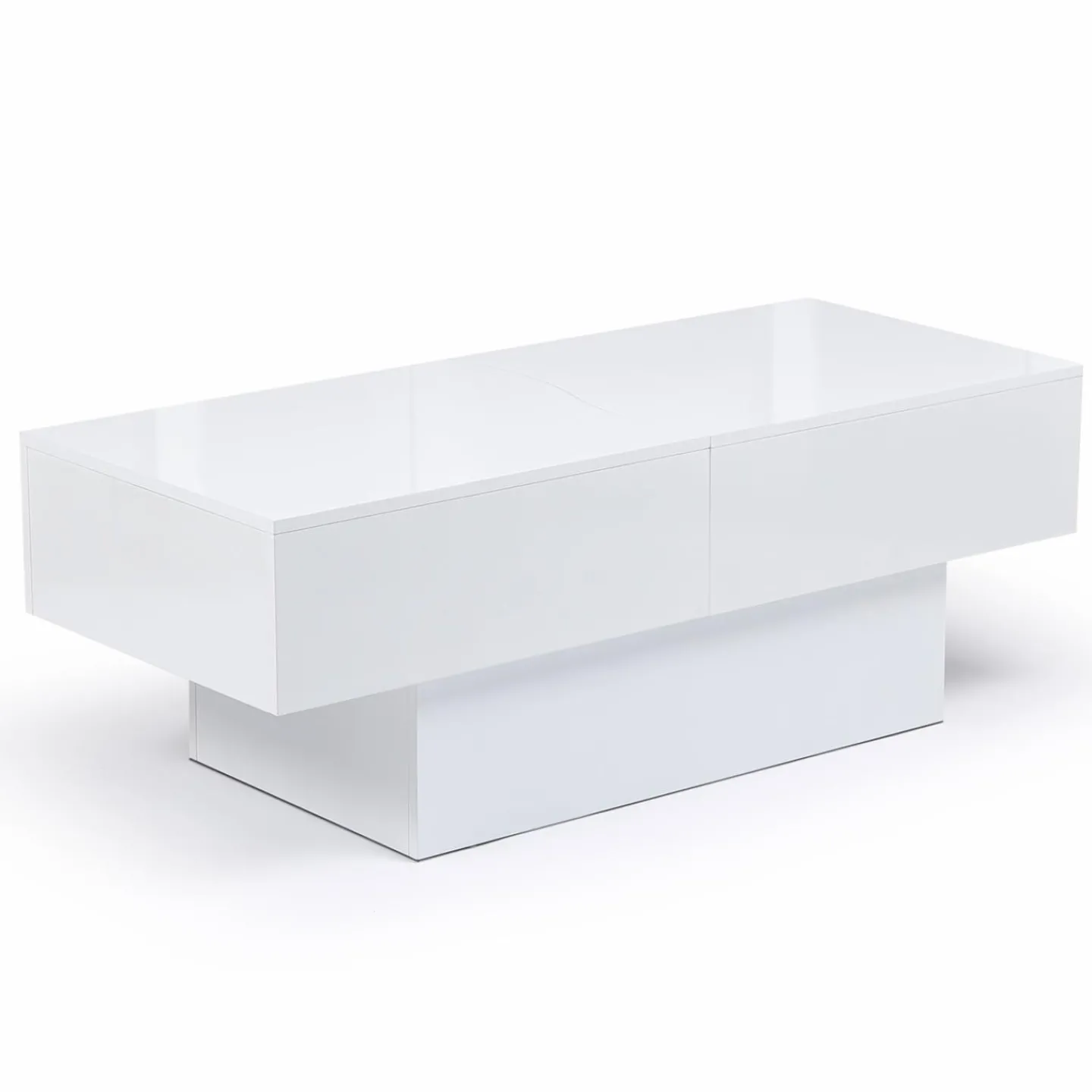 Table basse blanc brillant*IDMarket Online