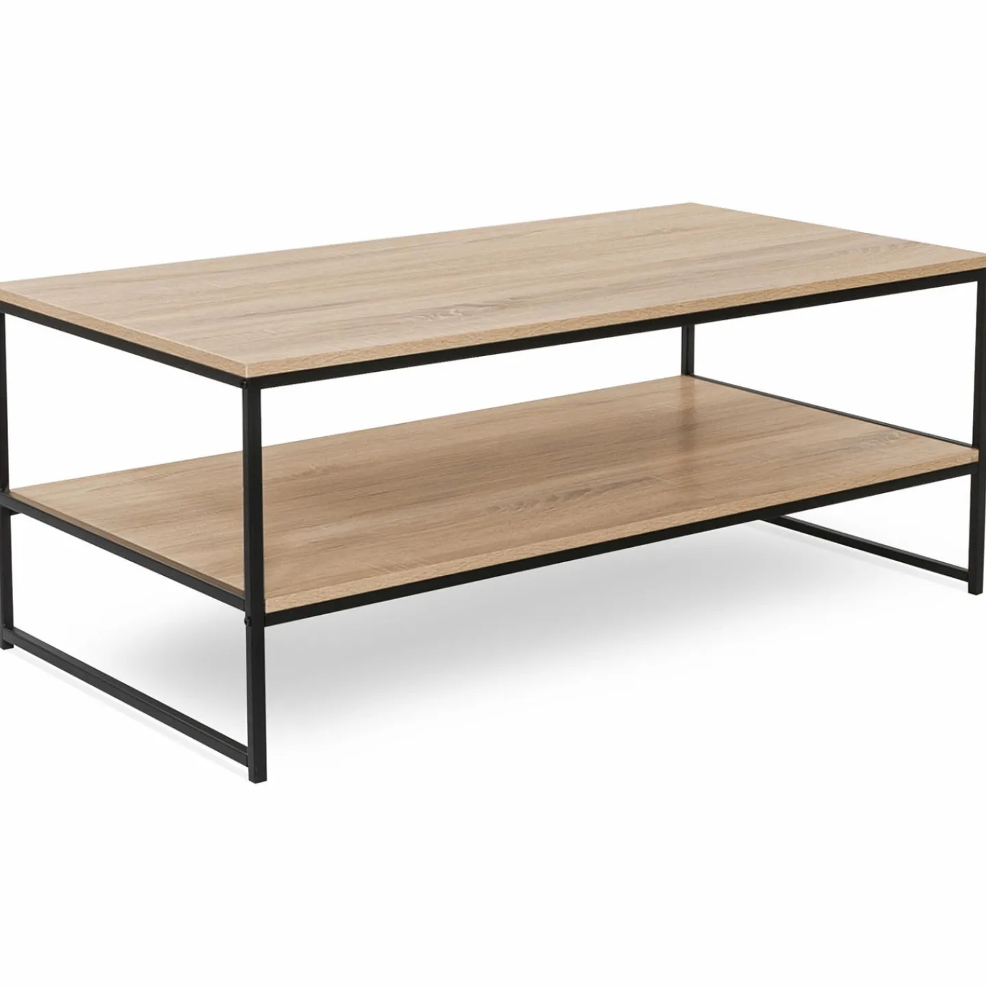 Table basse bois métal industriel*IDMarket Online