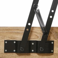 Table basse industrielle avec plateau relevable noir*IDMarket Clearance