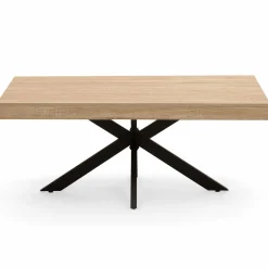 Table basse pied araignée bois et noir*IDMarket Hot