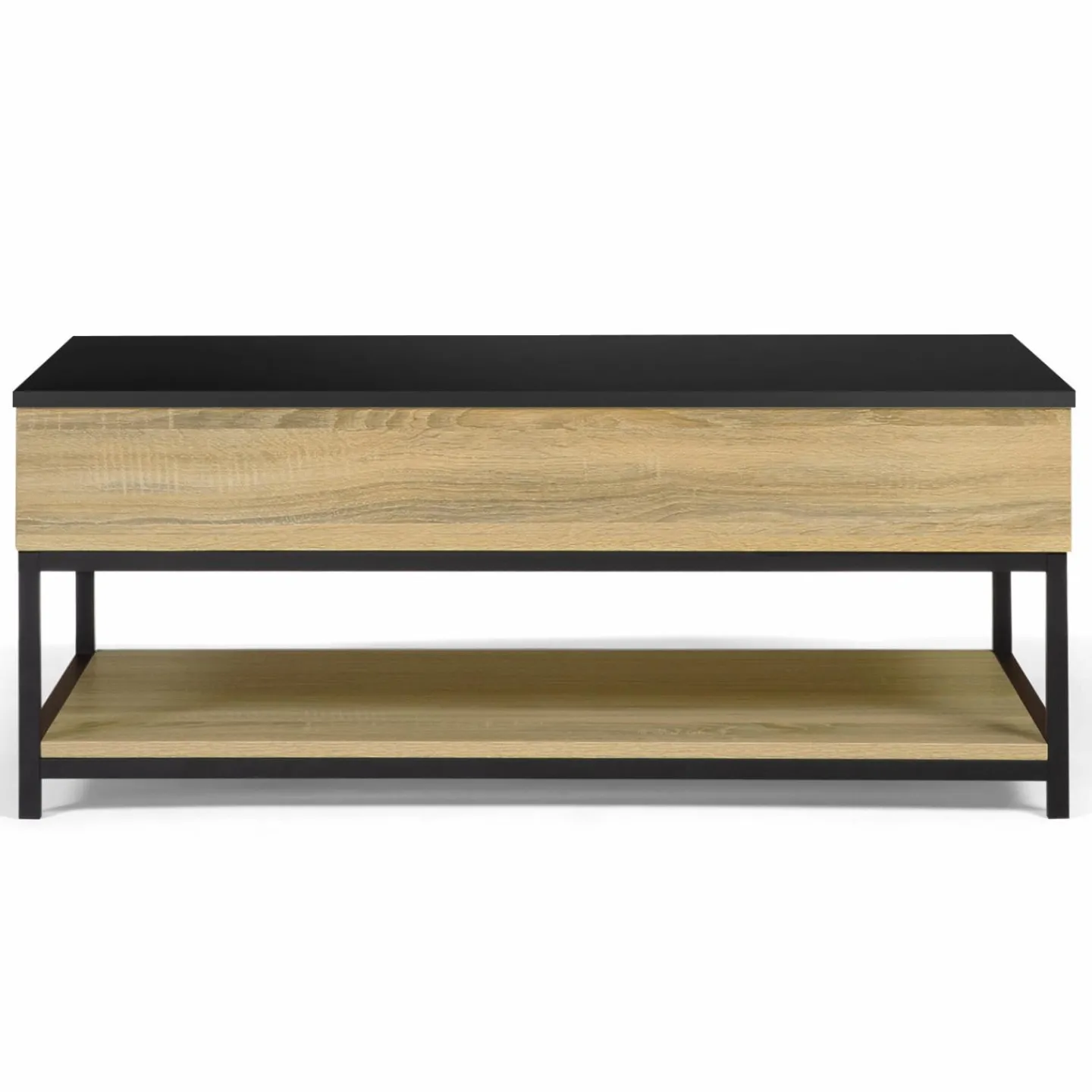 Table basse rectangle design industriel*IDMarket Hot