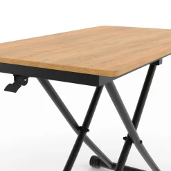Table basse relevable en table à manger industrielle*IDMarket Clearance