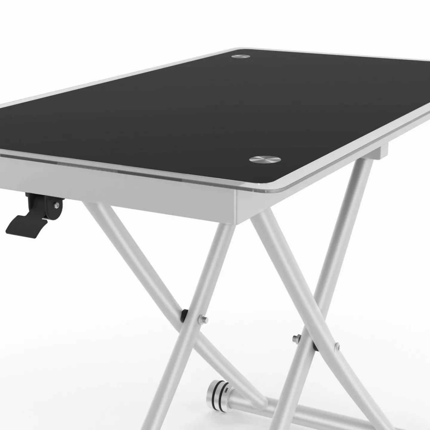 Table basse relevable en table à manger verre trempé*IDMarket Sale