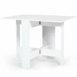 Table console blanche en bois*IDMarket Discount