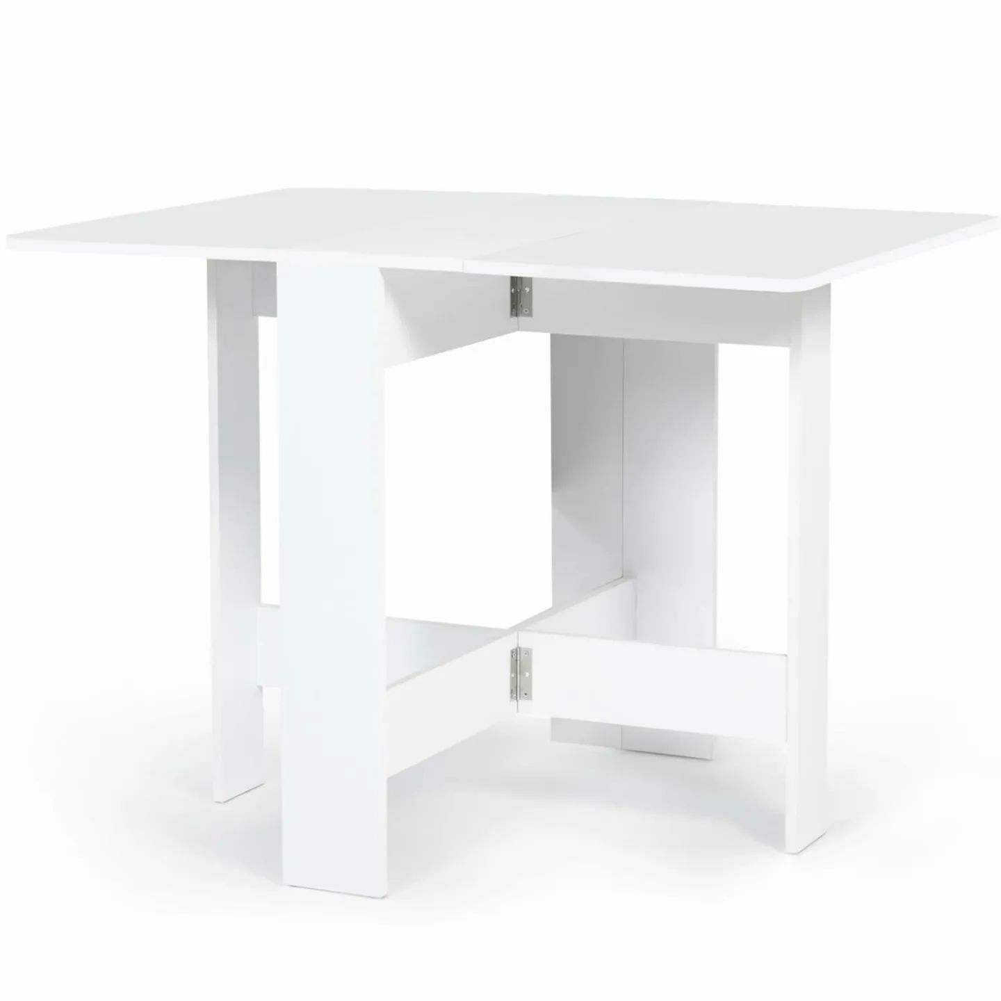 Table console blanche en bois*IDMarket Discount