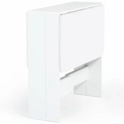 Table console blanche en bois*IDMarket Discount