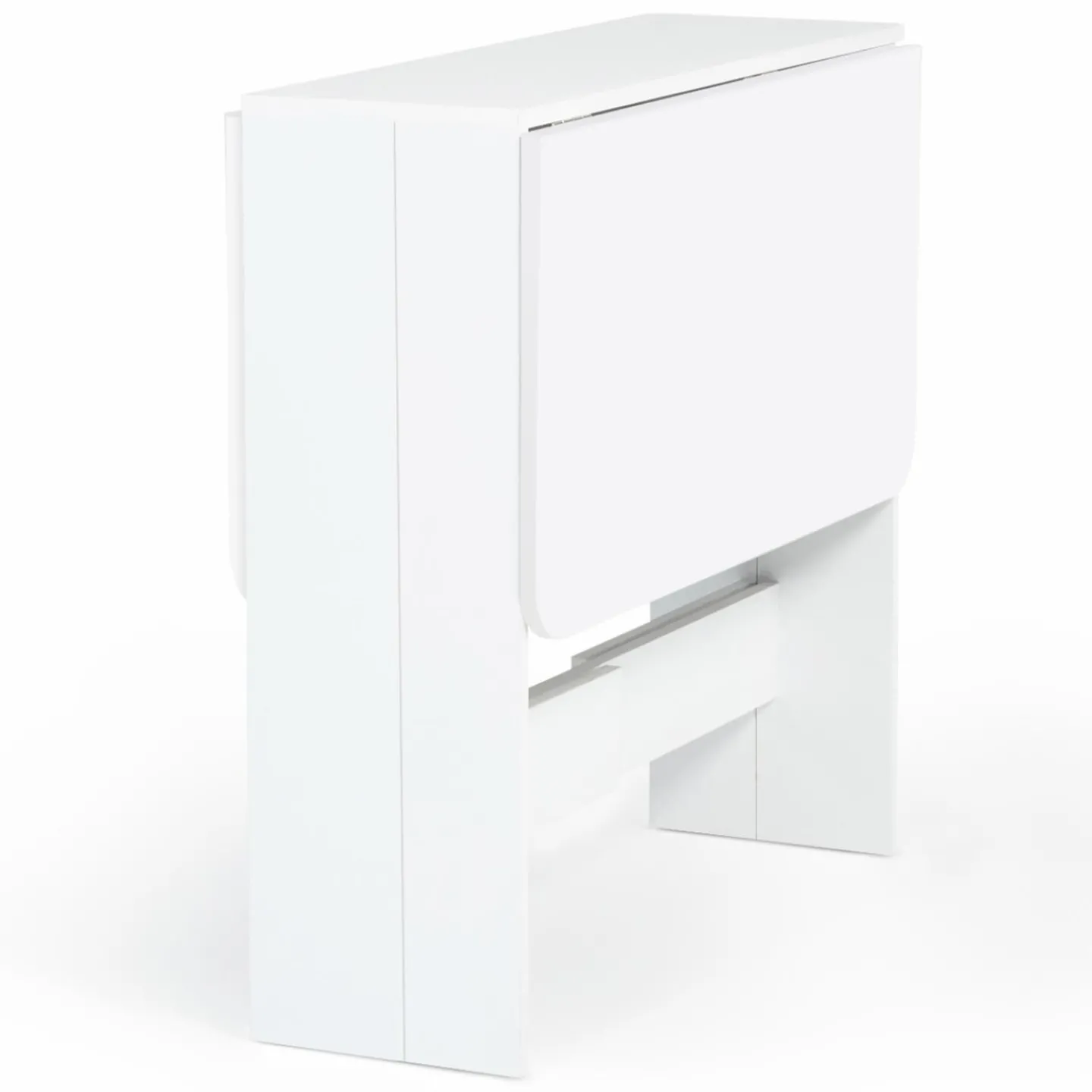 Table console blanche en bois*IDMarket Discount