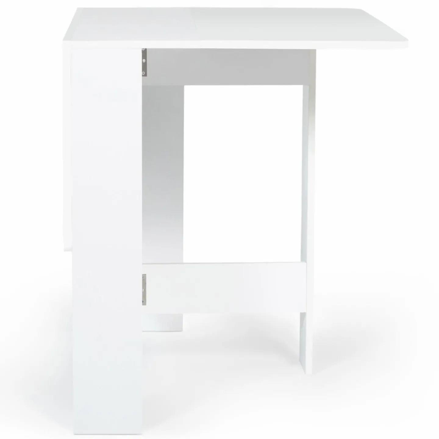 Table console blanche en bois*IDMarket Discount