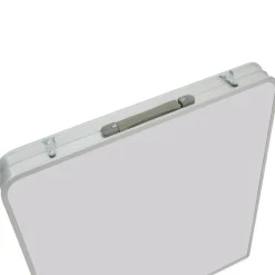 Table de camping pliante de 120 cm à hauteur réglable pour 4 personnes*IDMarket Discount