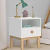 Table de nuit enfant tiroir + niche*IDMarket Discount