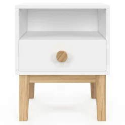 Table de nuit enfant tiroir + niche*IDMarket Discount