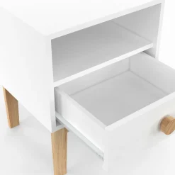 Table de nuit enfant tiroir + niche*IDMarket Discount