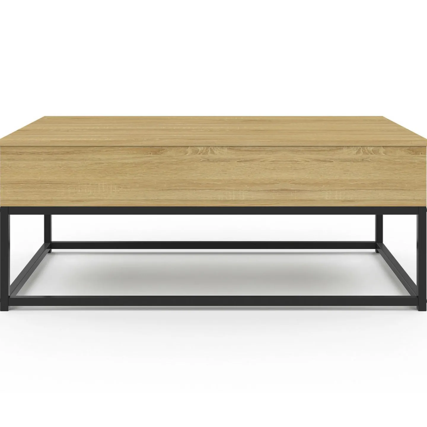 Table de salon industrielle avec plateau relevable*IDMarket Discount