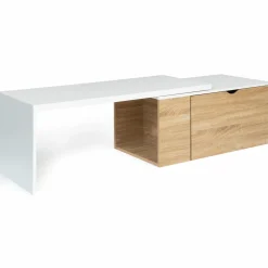 Table de salon rotative avec coffre de rangement*IDMarket